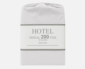 Jogo de Cama Zelo Hotel Queen -  Percal 200 Fios
