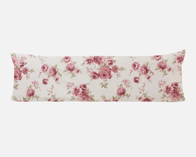 Fronha para Travesseiro de Corpo 0.50x1.35m Zelo Classic- Percal 180 Fios - Garden