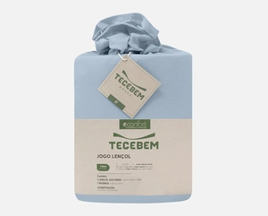 Jogo de Cama Tecebem Econfort Lyocel Queen 3 peças