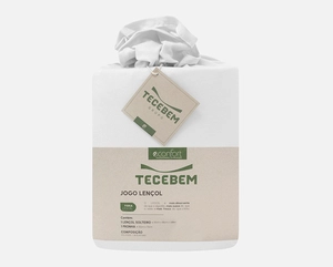 Jogo de Cama Tecebem Econfort Lyocel Queen 3 peças