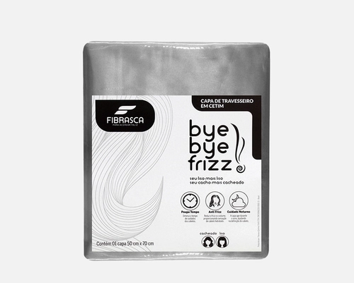 Capa para Travesseiro Fibrasca Bye Bye Frizz 0.50x0.70m