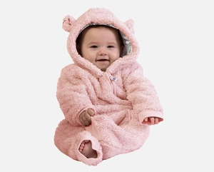 Macacão Baby Sherpa com Capuz - Jolitex