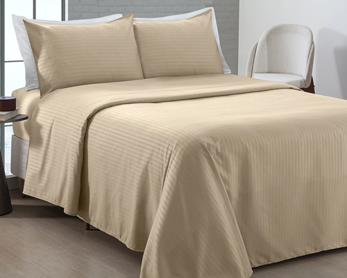 Jogo de Cama Microfibra Queen - Beca Decor