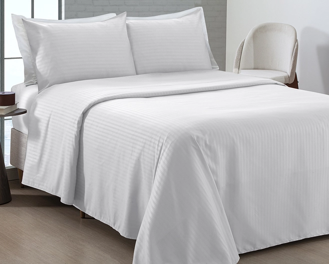Jogo de Cama Beca Decor Microfibra Casal - Branco
