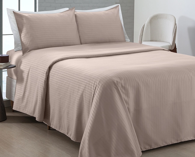 Jogo de Cama Beca Decor Microfibra Casal - Rosa Nude