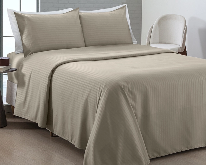 Jogo de Cama Beca Decor Microfibra Casal - Linho