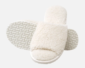 Pantufa Atlântica Sherpa - Pérola