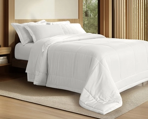 Jogo de Cama Bambu Queen - 300 Fios - 100% Bambu - Tellaio