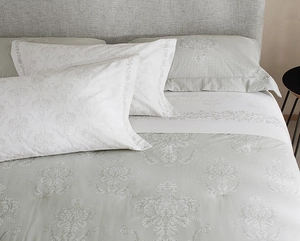 Colcha Matelassê Buddemeyer Gran Percalle Majestic Queen com 2 Porta Travesseiros - Percal 200 Fios