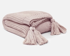 Manta Tricot Tassel - Zelo Select