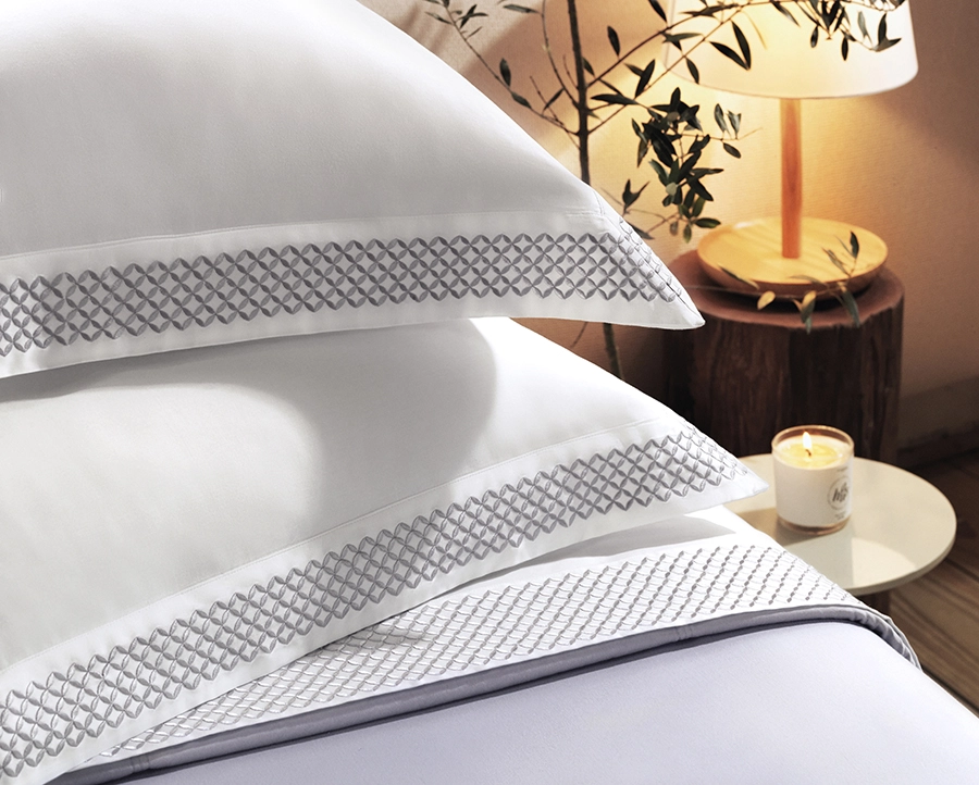 Jogo de Cama Bambu Minimal King - Cetim 300 Fios - 100% Bambu