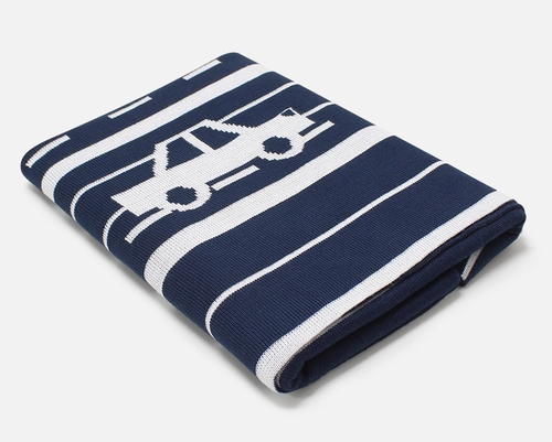 Manta Tricot Jacquard Carros - Zelo Select
