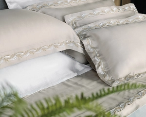 Jogo de Cama Ondas King - Cetim 300 Fios - 100% Bambu - Altenburg Haus
