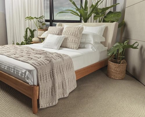 Jogo de Cama Linho Alameda Queen - Cetim 300 Fios - Altenburg Haus