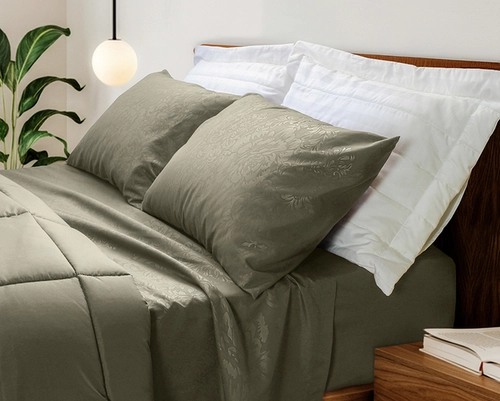 Jogo de Cama Zelo SuperSoft Embossed Casal
