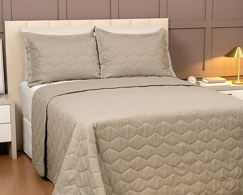 Colcha de Matelassê Speciale Queen com 2 Porta Travesseiros - Lavive