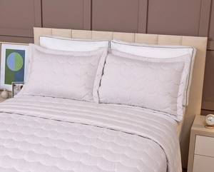 Colcha de Matelassê Speciale Queen com 2 Porta Travesseiros - Lavive
