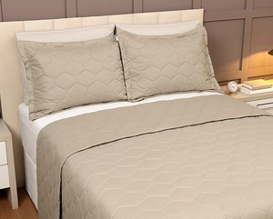 Colcha de Matelassê Speciale Queen com 2 Porta Travesseiros - Lavive