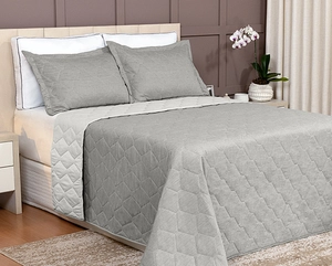 Colcha de Matelassê Speciale Queen com 2 Porta Travesseiros - Lavive