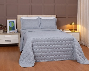 Colcha de Matelassê Speciale Solteiro com 1 Porta Travesseiro - Lavive