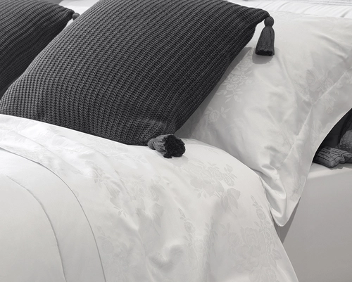 Jogo de Cama Zelo Select Jacquard Casal - Percal 400 Fios - Toque