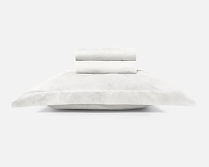 Jogo de Cama Zelo Select Jacquard Solteiro - Percal 400 Fios - Toque Acetinado - Branco