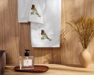 Kit Toalha de Rosto e Toalha de Lavabo Arancia - 100% Algodão - Gramatura: 500g/m² - Trussardi