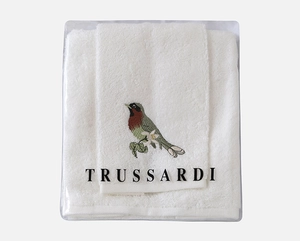 Kit Toalha de Rosto e Toalha de Lavabo Arancia - 100% Algodão - Gramatura: 500g/m² - Trussardi