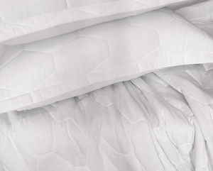 Colcha Matelassê Zelo Malha Premium Casal - 100% Algodão - Fio Penteado