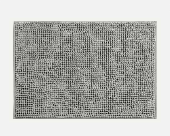 Tapete Tapecol Popcorn 0.38x0.58m - Cinza Escuro