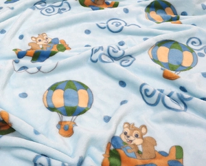 Cobertor Flannel Baby Kyör por Jolitex - Gramatura: 350g/m²