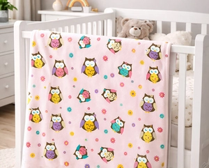 Cobertor Flannel Baby Kyör por Jolitex - Gramatura: 350g/m²
