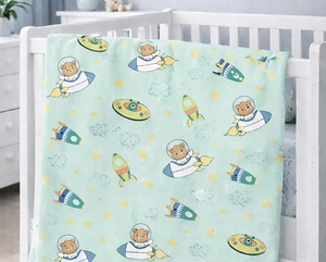 Cobertor Flannel Baby Kyör por Jolitex - Gramatura: 350g/m²