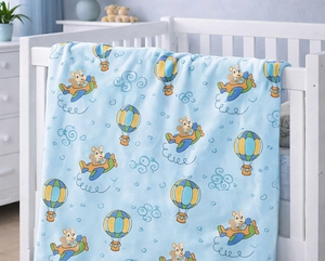 Cobertor Flannel Baby Kyör por Jolitex - Gramatura: 350g/m²
