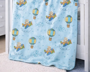 Cobertor Flannel Baby Kyör por Jolitex - Gramatura: 350g/m²