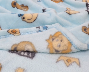 Cobertor Flannel Baby Kyör por Jolitex - Gramatura: 350g/m²