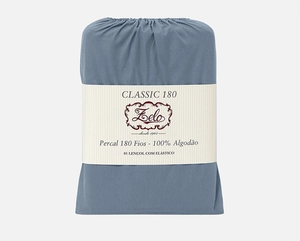 Lençol Zelo Classic com Elástico Queen - Percal 180 Fios