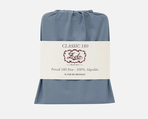 Par de Fronhas para Travesseiros 0.50x0.70m Zelo Classic - Percal 180 Fios