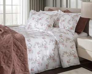 Jogo de Cama Living Art Queen - Cetim 300 Fios 100% Algodão - Corttex
