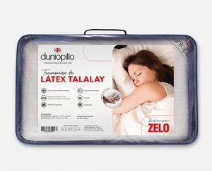 Travesseiro Zelo por Dunlopillo 100% Látex 0.47x0.69m