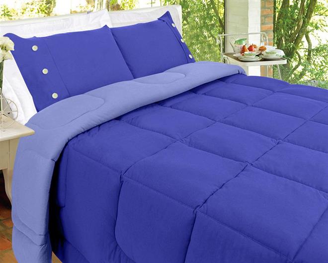 Edredom de Malha Zelo Solteiro 100 Algodão Zelo