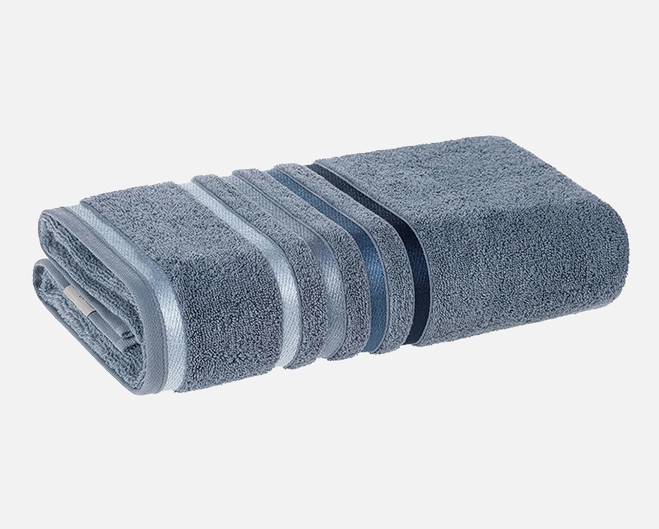 Toalha de Rosto Karsten Lumina - Fio Penteado - Gramatura: 500g/m² - Azul Sereno