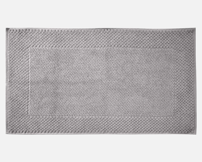 Piso Avulso Buddemeyer  Premium Fio Penteado - 100% Algodão Egípcio - Gramatura: 1100g/m² - Ref. 3131 Cinza Claro