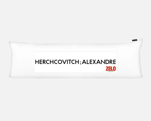 Travesseiro de Corpo Decorativo Alexandre Herchcovitch 0.50x1.35m - Percal 180 Fios