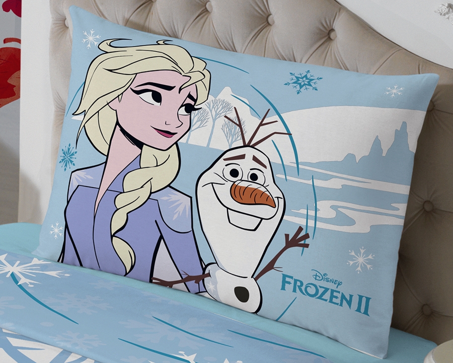 Jogo de Cama Lençol Solteiro Infantil Menina Frozen 2 Peças Lepper em  Promoção na Americanas