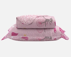 Colcha Evolution Solteiro com 1 Porta Travesseiro - Camesa