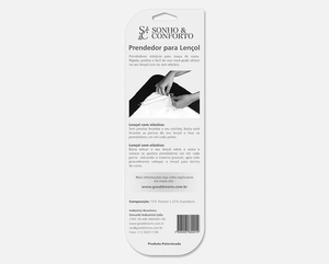 Prendedor para Lençol Sonho e Conforto