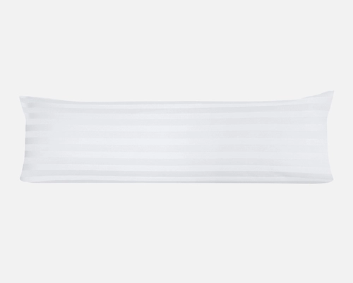 Fronha para Travesseiro de Corpo 0.50x1.35m Zelo Select Maquinetado - Percal 400 Fios - Toque Acetinado