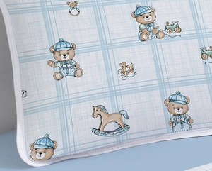 Jogo de Berço e Mini Cama Malha 100% Algodão