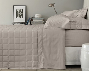 Jogo de Cama Buddemeyer Damask Stripes Queen - Cetim 300 Fios